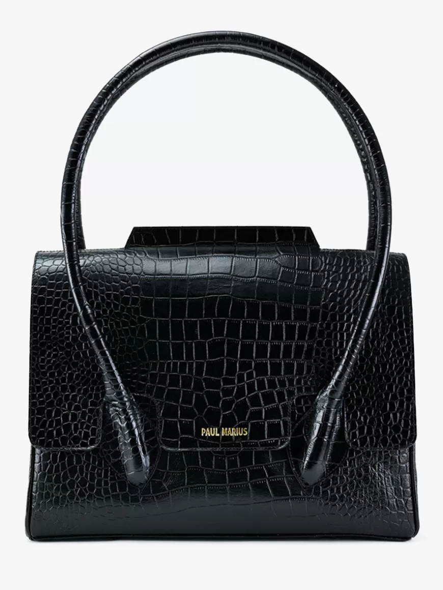 Colette M Alligator - Noir De Jais | PAUL MARIUS Cheap