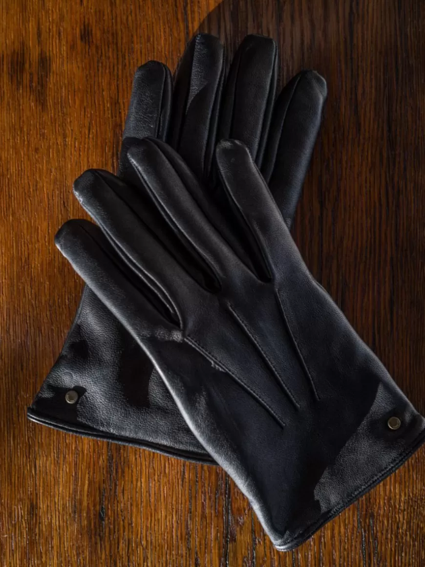 Gants Homme - Noir | PAUL MARIUS Discount