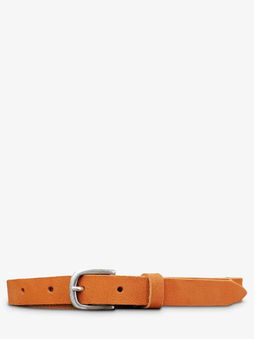 LaCeinture Magnifique Nubuck - 20mm - Orange | PAUL MARIUS Hot