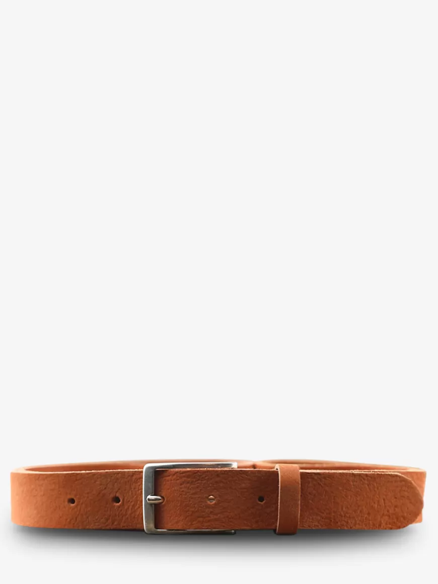 LaCeinture Magnifique Nubuck - 30mm - Orange | PAUL MARIUS Best