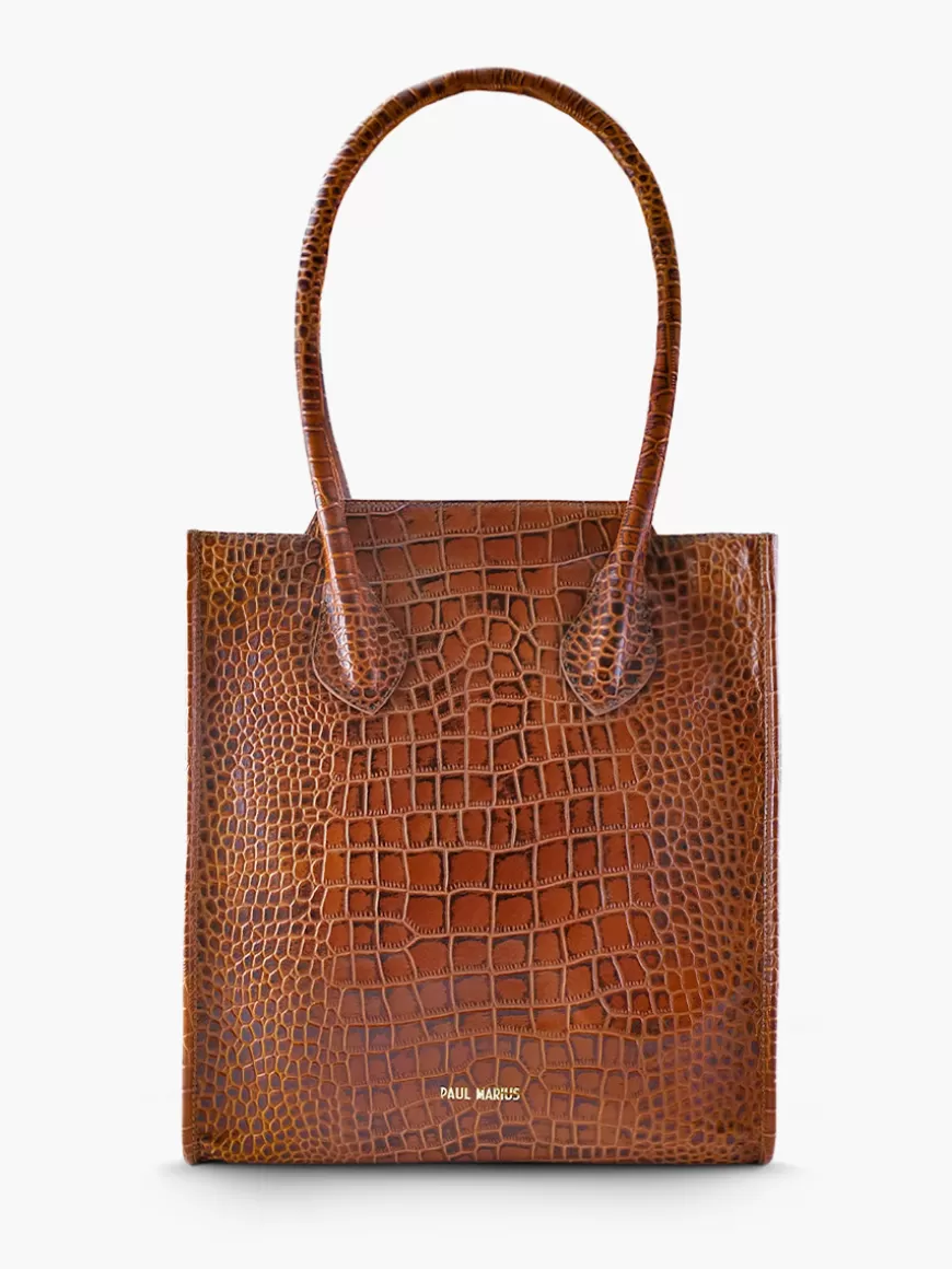 LaFlâneuse Alligator - Ambre | PAUL MARIUS Store