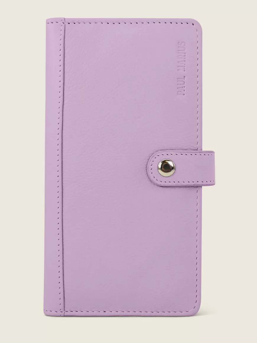 LePortefeuille Charlotte N°2 Pastel - Lilas | PAUL MARIUS New