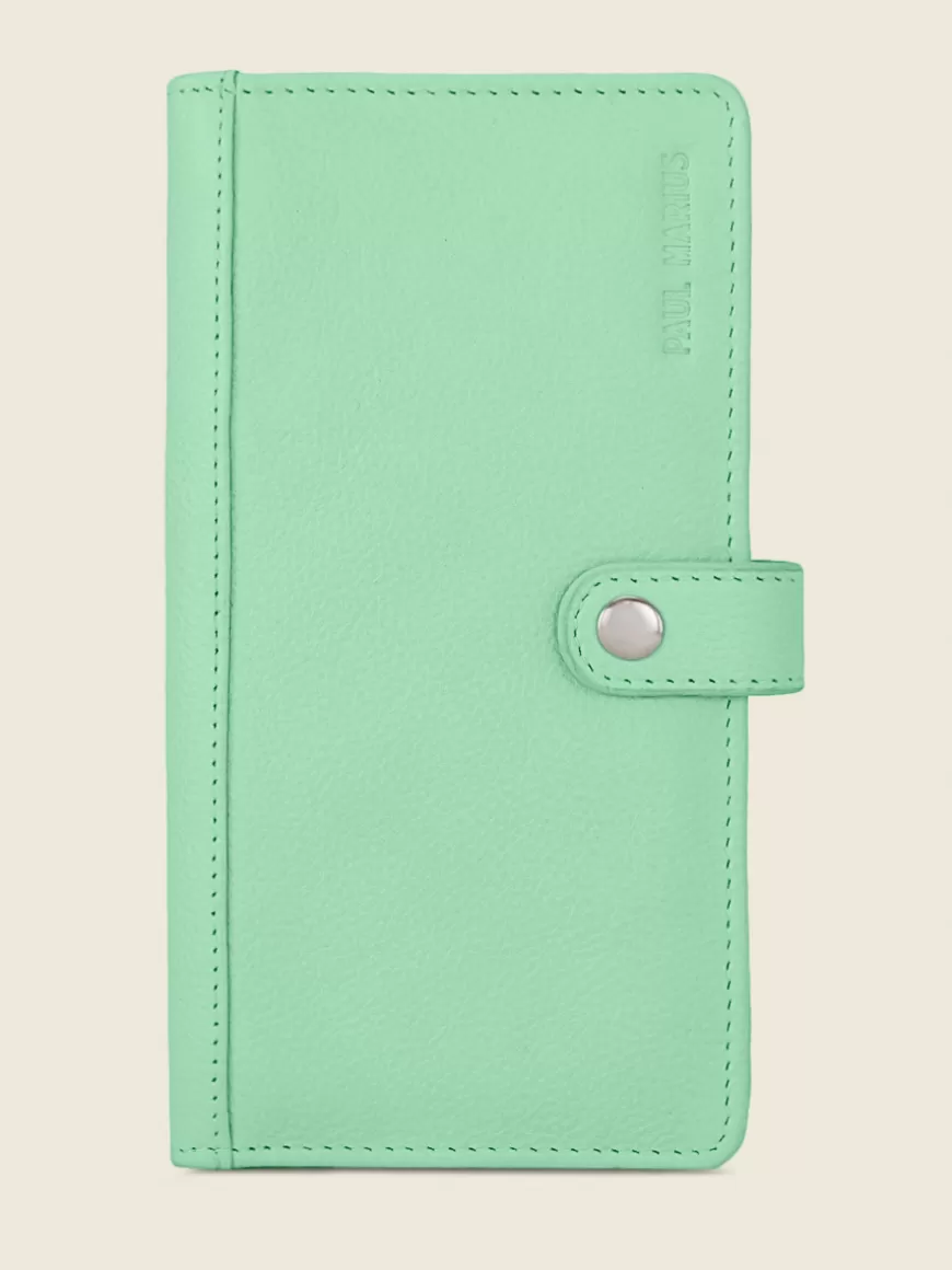 LePortefeuille Charlotte N°2 Pastel - Menthe | PAUL MARIUS Discount