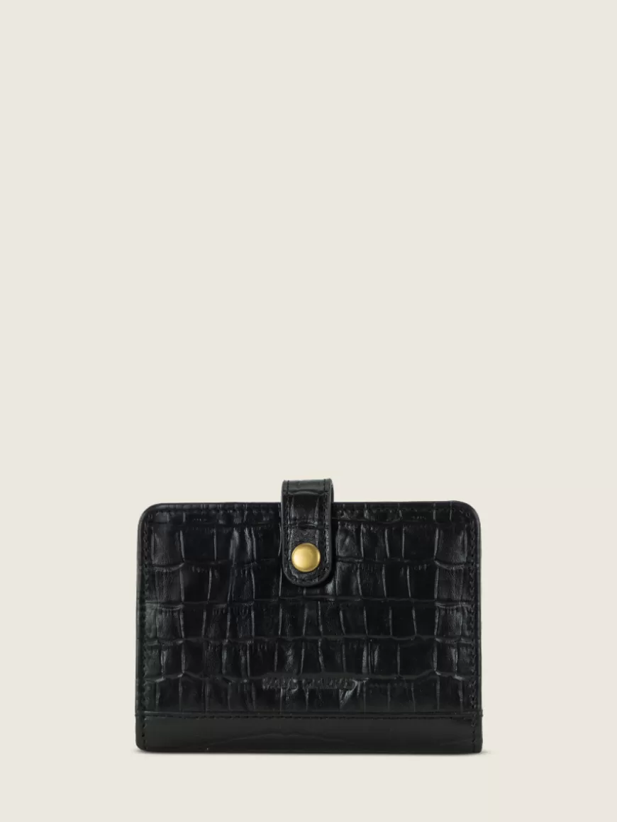 LePortefeuille Jeanne Héritage - Noir De Jais | PAUL MARIUS Fashion