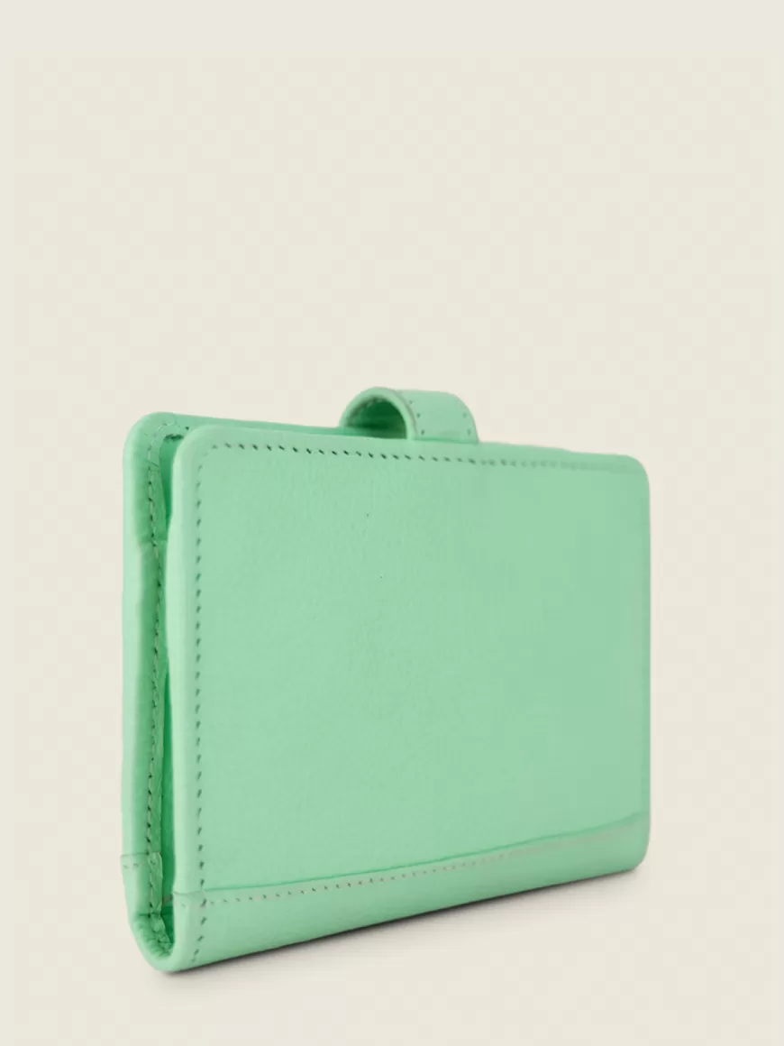 LePortefeuille Jeanne Pastel - Menthe | PAUL MARIUS Store