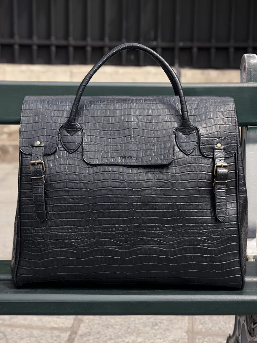 Rouen-Delhi Héritage - Noir De Jais | PAUL MARIUS Fashion